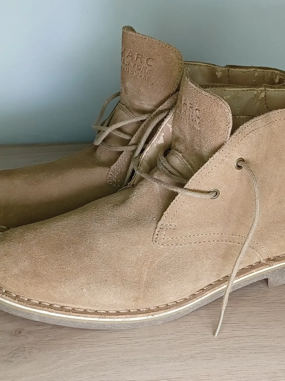 Marc New York Men's Suede Chukka Boots in Tan